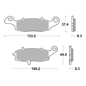 Brembo Brake Pad - Sintered Front - Image 3