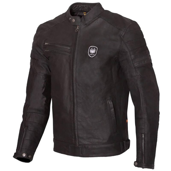 ALTON II HERITAGE LEATHER JACKET BLACK 48 - Image 1