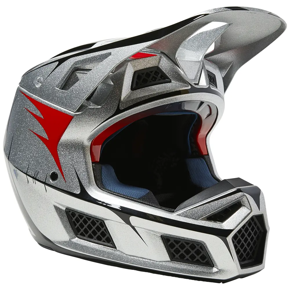 Fox V3 RS Skarz Motocross Helmet Multi