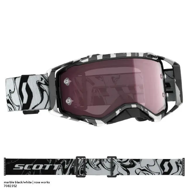 Prospect Amplifier Goggle Marble/White Gold Works Lens