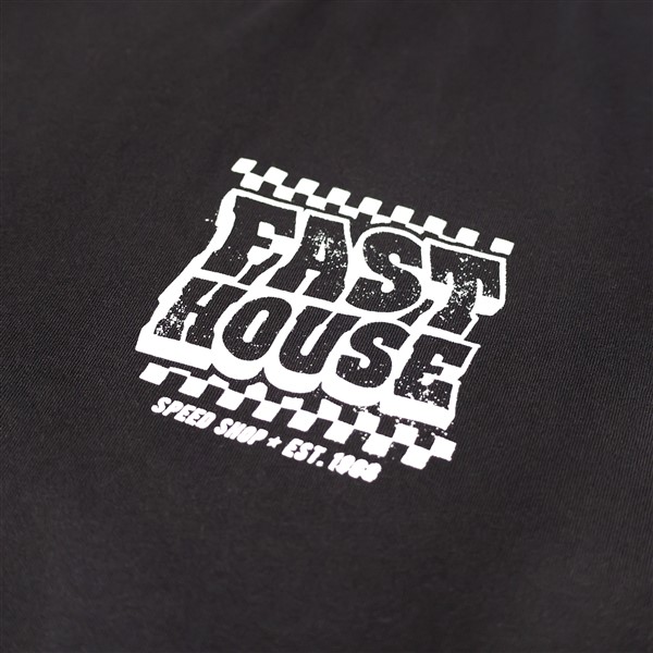 Fasthouse Drive-In Tee Black - Image 5