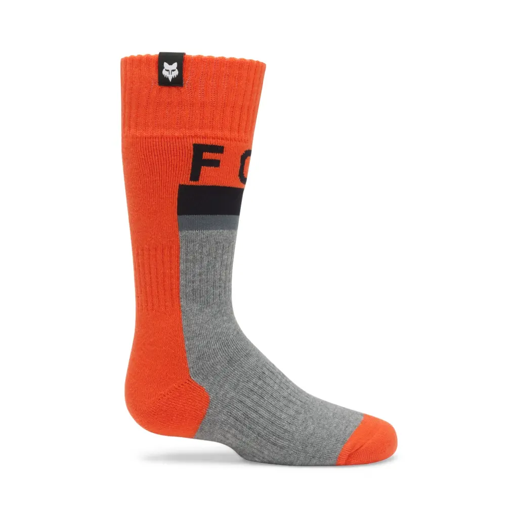 Fox 180 Core Sock Youth Orange