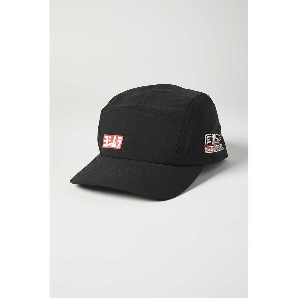 Fox Yoshimura 5 Panel Hat Black - Image 1