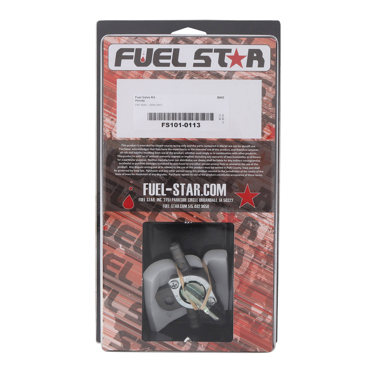 All Balls Racing Fuel Tap Kit (FS101-0113) - Image 1