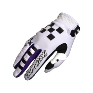 Fasthouse Youth Speed Style Rufio Motocross Gloves Black/White - Image 1