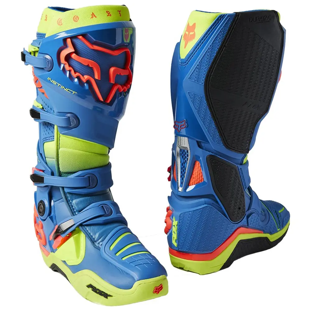 Motocross Boots Fox Instinct Mawlr Dusty Blue