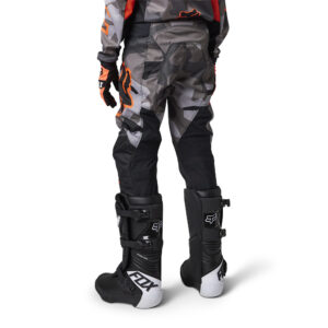 Fox 180 Bnkr Motocross Pants Youth Grey Camo - Image 2