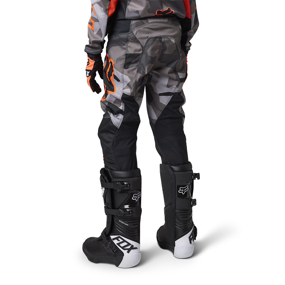 Fox 180 Bnkr Motocross Pants Youth Grey Camo - Image 2