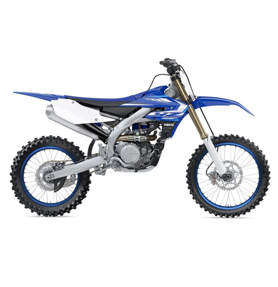 UFO FRAME GUARDS YZ125/250 91-92 WHITE - Image 1