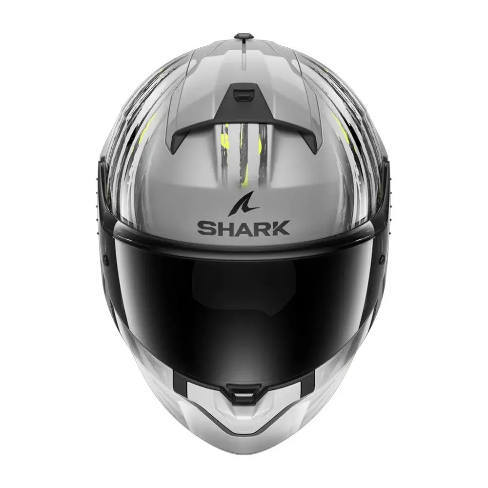 Shark Ridill 2 Road Helmet Silver/ Anthracite/ Yellow