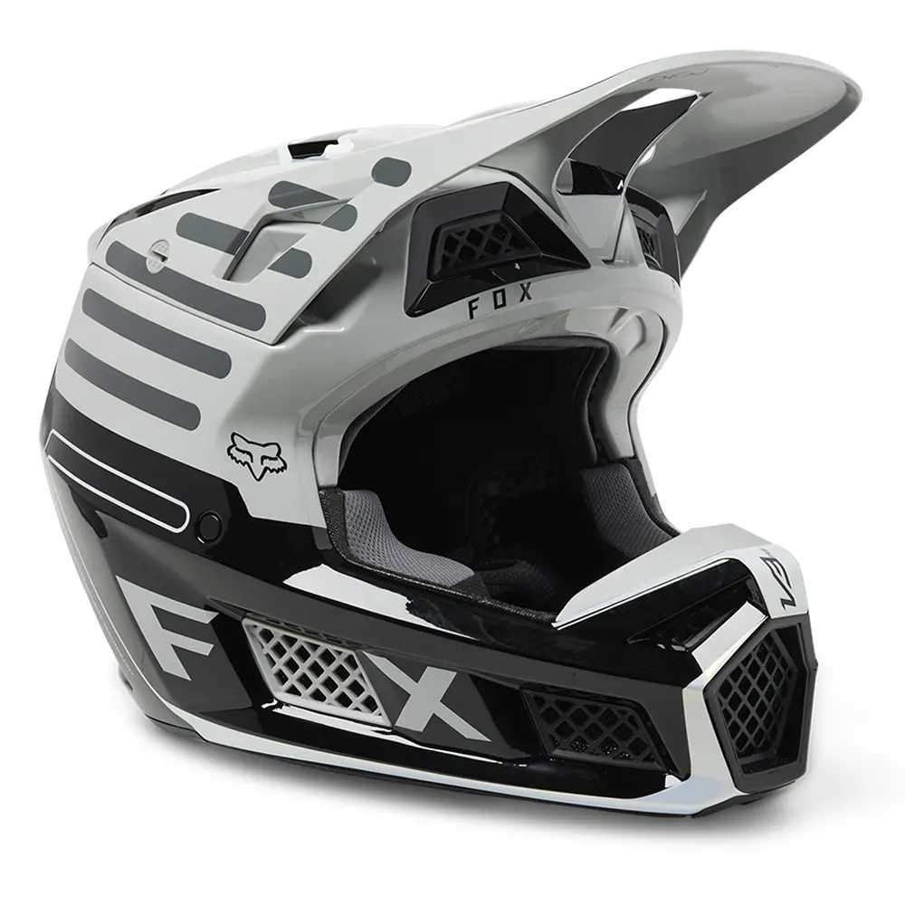 Fox V3 RS Ryaktr MIPS ECE Motocross Helmet Steel Grey