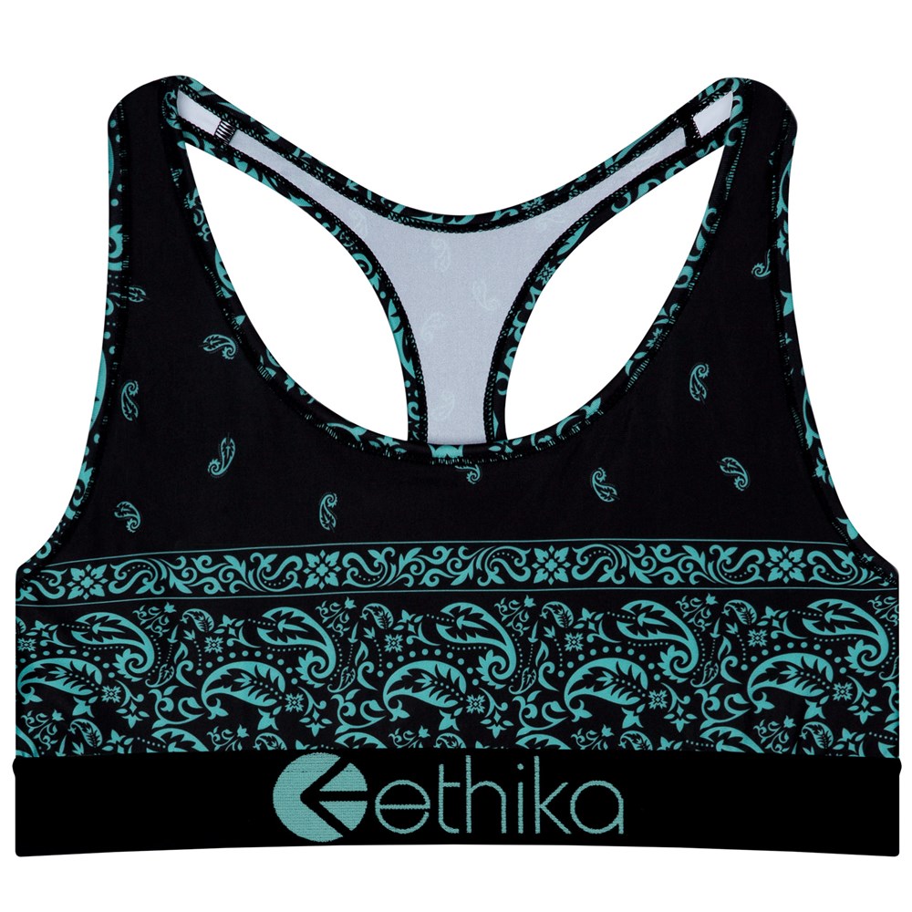 Ethika Bandana Wave Sports Bra - Image 1