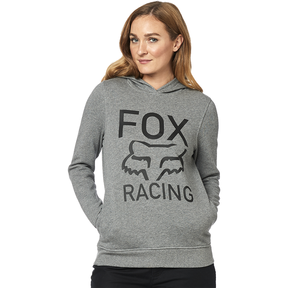 Hoodie Fox Established Pullover Ladies Heather Graphite - Image 1