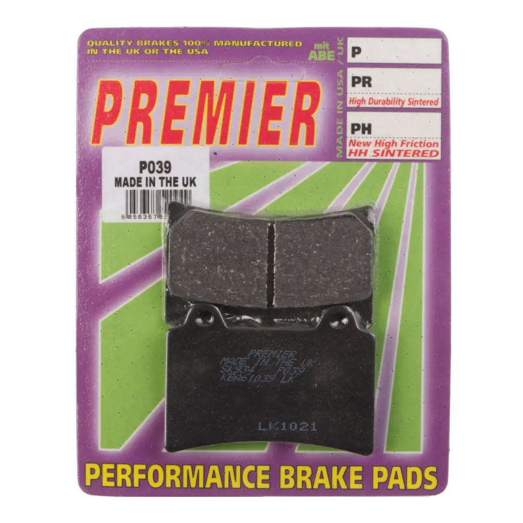 PREMIER BRAKE PADS P039 - YAM