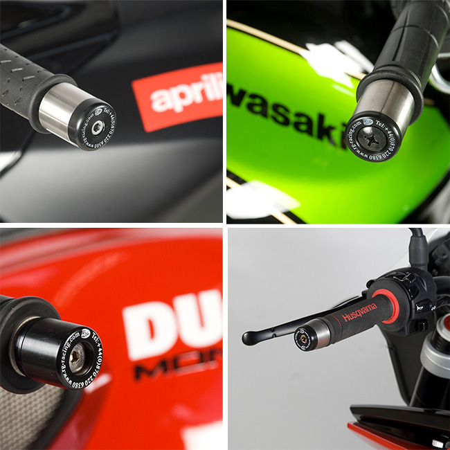 S/Steel Bar Ends Versys Z1000-ZZR1400-GTR1400 R&G - Image 1