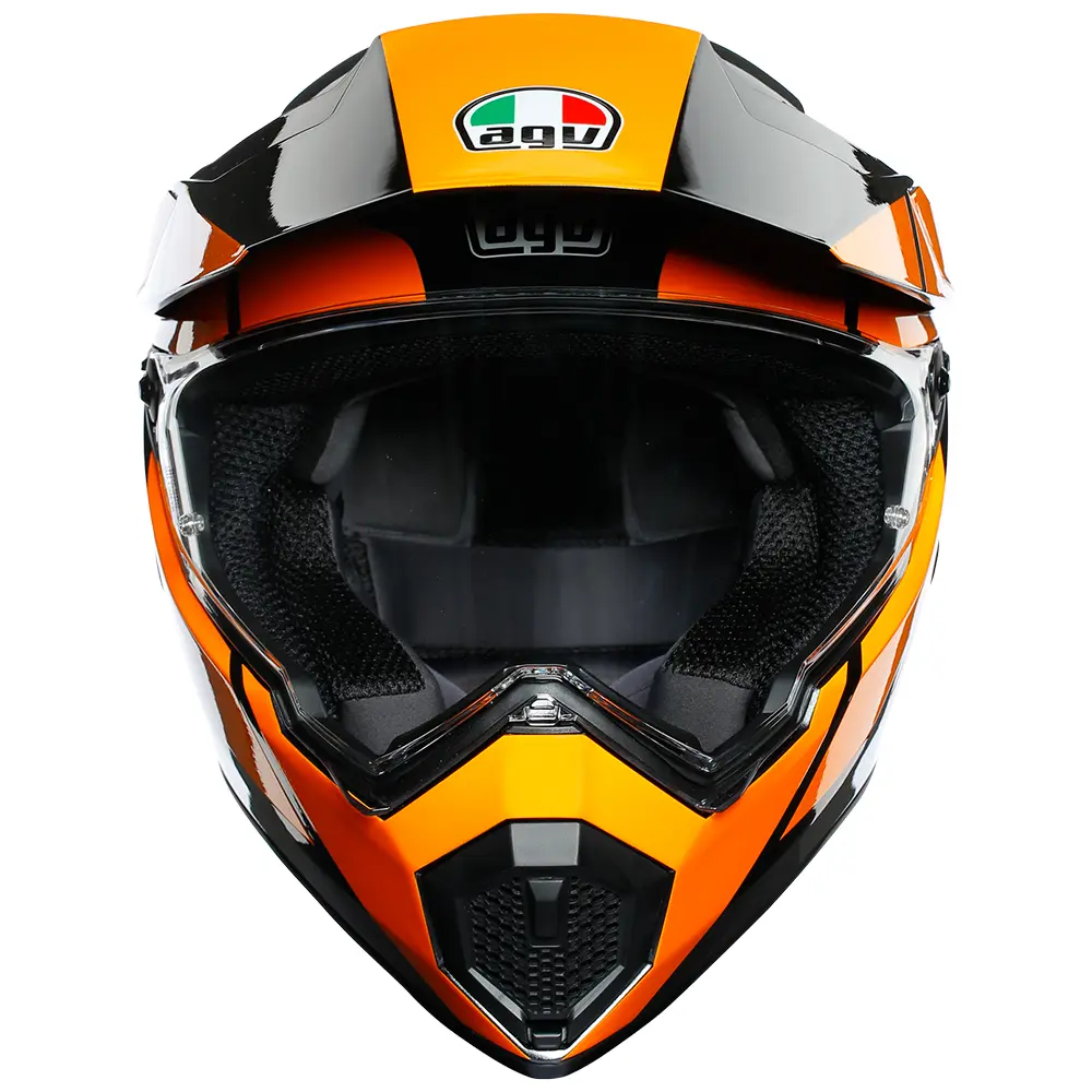 AGV AX9 [TRAIL GUNMETAL/ORANGE] 64 2XL