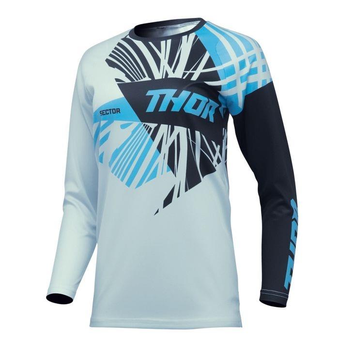 Thor Sector Split Motocross Jersey Ladies M/B - Image 1