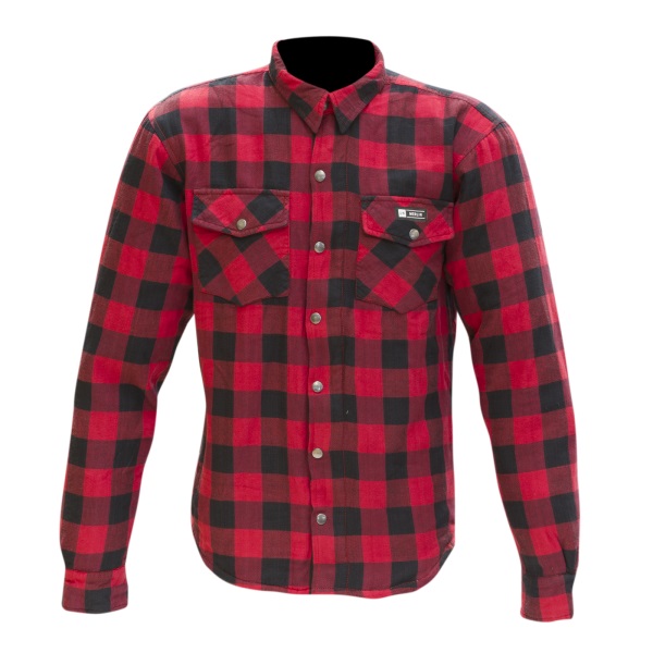Shirt Merlin Axe Checkered Red/Black - Image 1