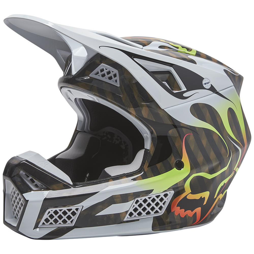 Motocross Helmet Fox V3 RS Fahren Multi - Image 2