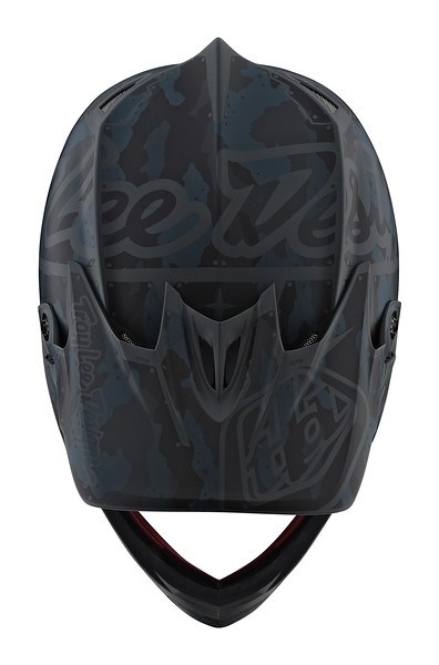 Helmet Troy Lee D3 AS Fiberlite Factory Camo Grey - Image 3
