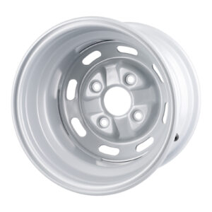 WMP ATV/UTV Steel Rim 12x7.5 Honda Rear IRS 4/110 +41 - Silver - Image 3