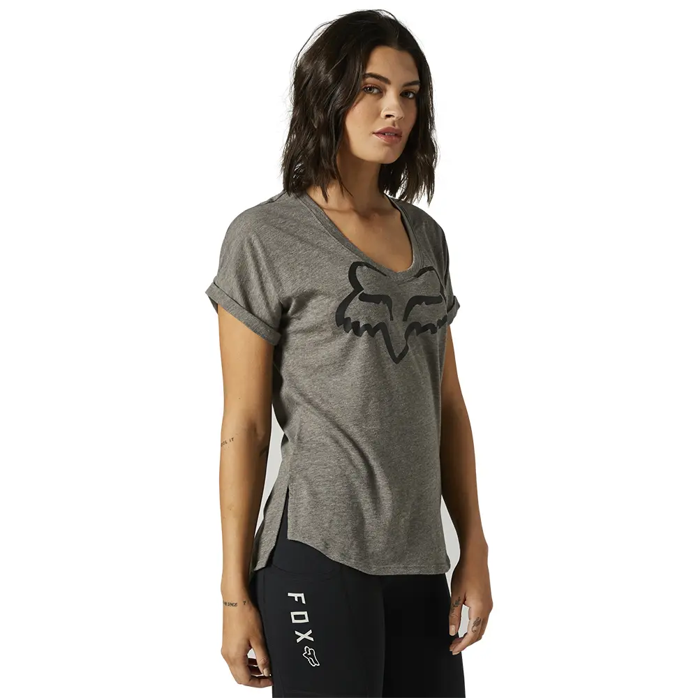 FOX WOMENS BOUNDARY SS TOP [GRAPHITE] XS