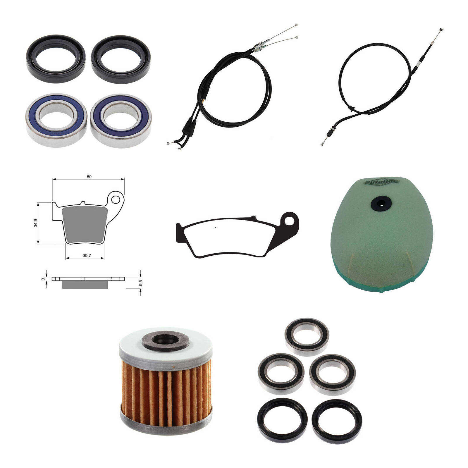 Offroad Refurb Kit - Honda CRF450R '17-'18 / CRF450RX '18 - Image 1