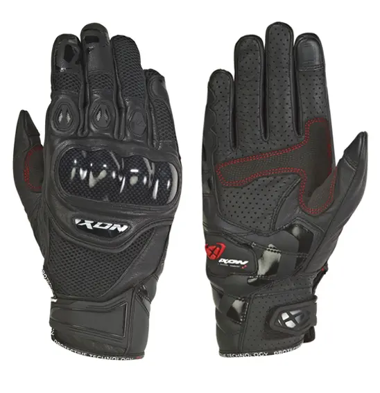 Ixon RS RECON AIR Lightweight Road Gloves Black