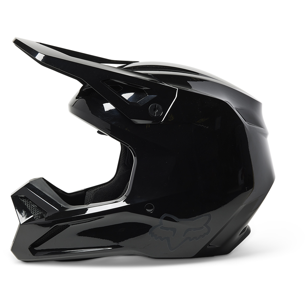Fox V1 Solid MIPS ECE Motocross Helmet Black - Image 2