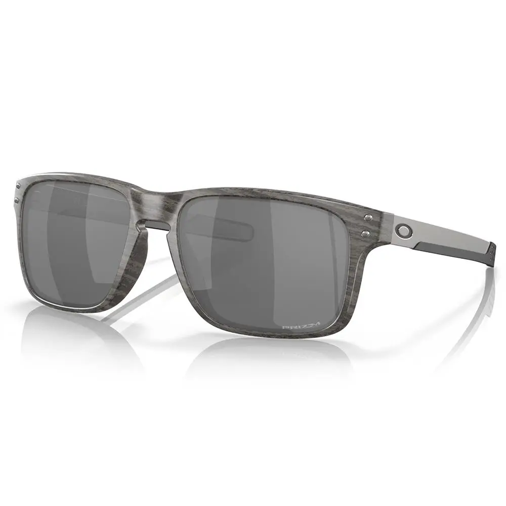 Oakley Holbrook Sunglasses Mix Woodgrain w/ PRIZM Black Lens