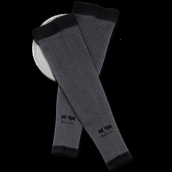 *XS Compression Knee Sleeve Black Mobius [A]
