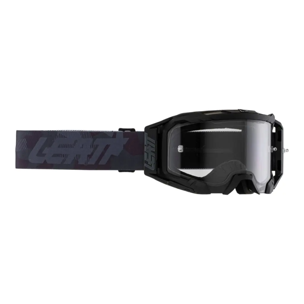Leatt Velocity 5.5 Motocross Goggles Stealth Light Grey 58%