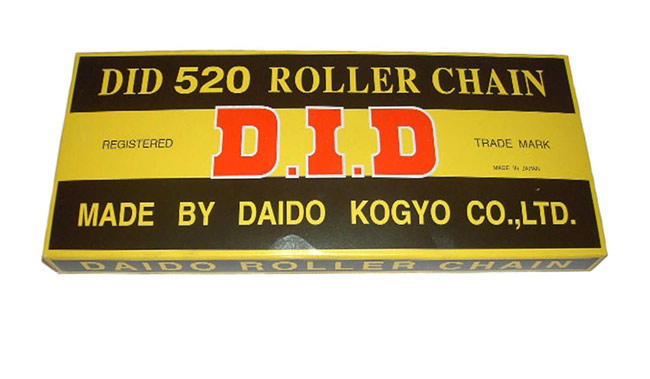 *50NZ x 112 FB solid bush DID chain w/clip link            [C] - Image 1