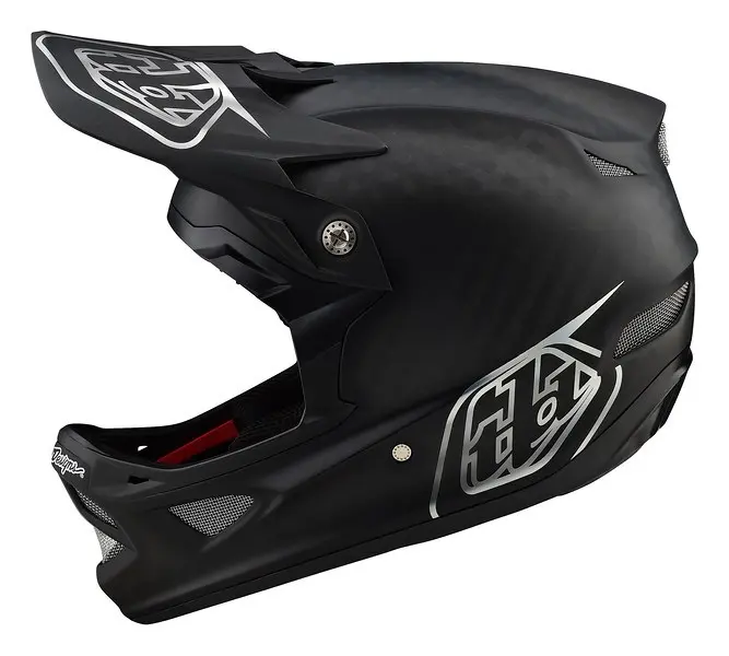 Helmet Troy Lee D3 AS MIPS Carbon Midnight Chrome