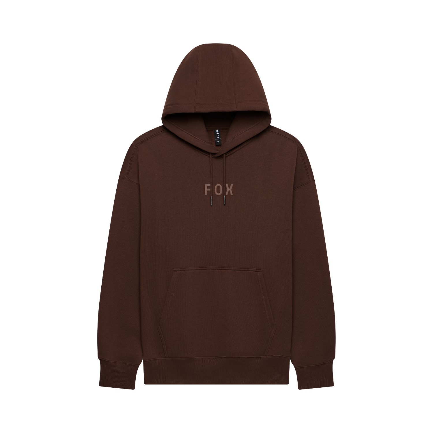 Fox Head Heavyweight Fleece Pullover Hoodie Coffee - Image 1