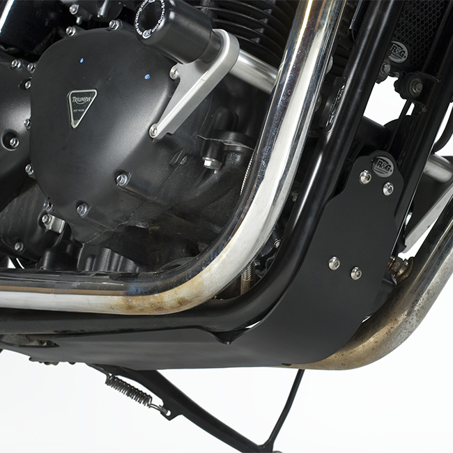 Bash Plate Honda CRF450X 2013- Silver R&G                  [] - Image 1