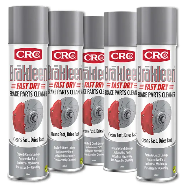 CRC Brakleen Fast Dry 600ml pack 6                         []