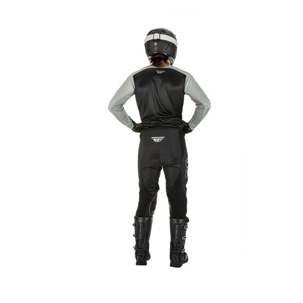 Fly Lite Hydrogen Black/Grey Motocross Pants