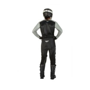 Fly Lite Hydrogen Black/Grey Motocross Pants - Image 8
