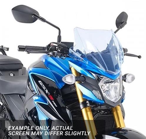 GIVI SCREEN BMW G 310 R '17-> 'BLUE ICE' (INCLUDES KIT) - Image 2