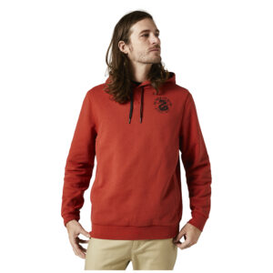 Fox Going Pro Pullover Fleece Hoody Red Clay - Image 2