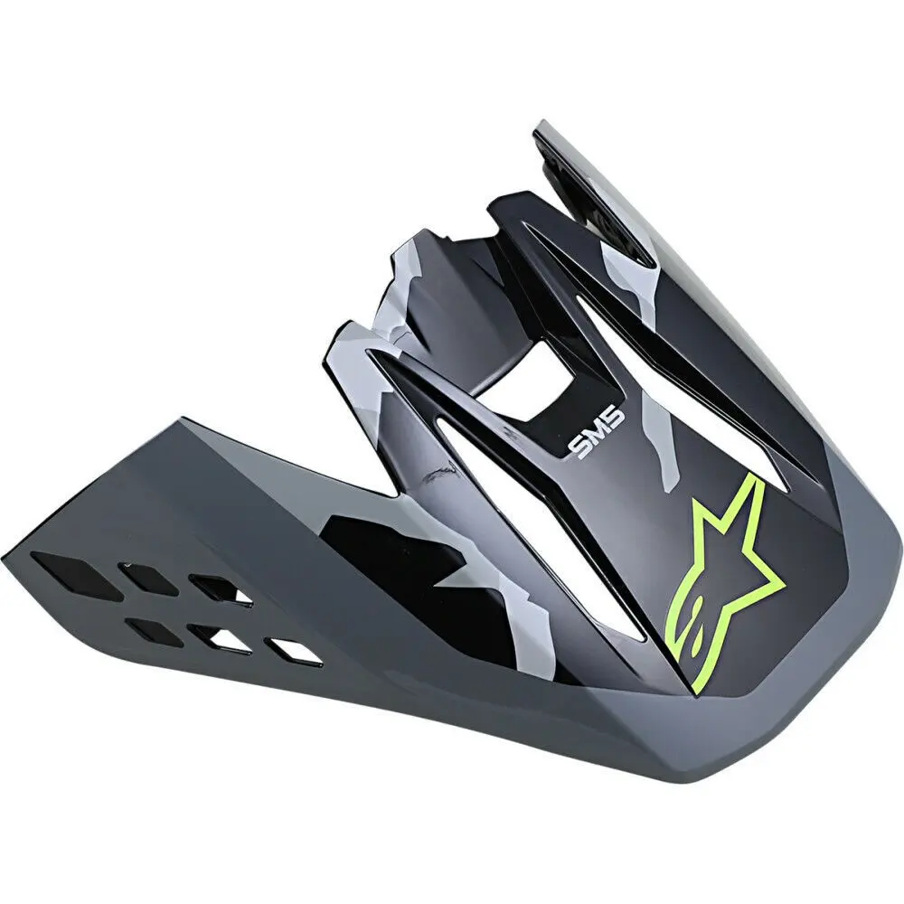 Alpinestars S-M5 Visor Rover Anthracite/Yellow Fluoro/Gray Camo