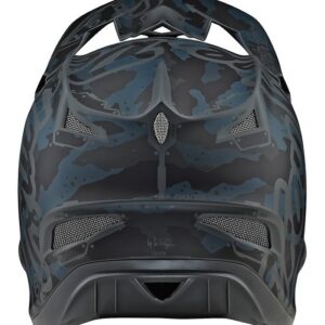 Helmet Troy Lee D3 AS Fiberlite Factory Camo Grey - Image 2