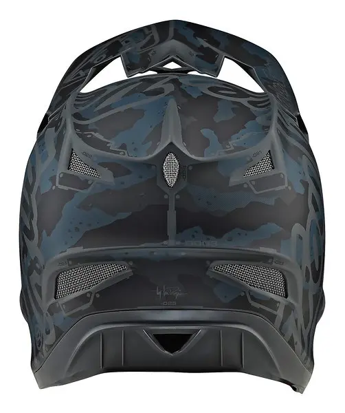 Helmet Troy Lee D3 AS Fiberlite Factory Camo Grey