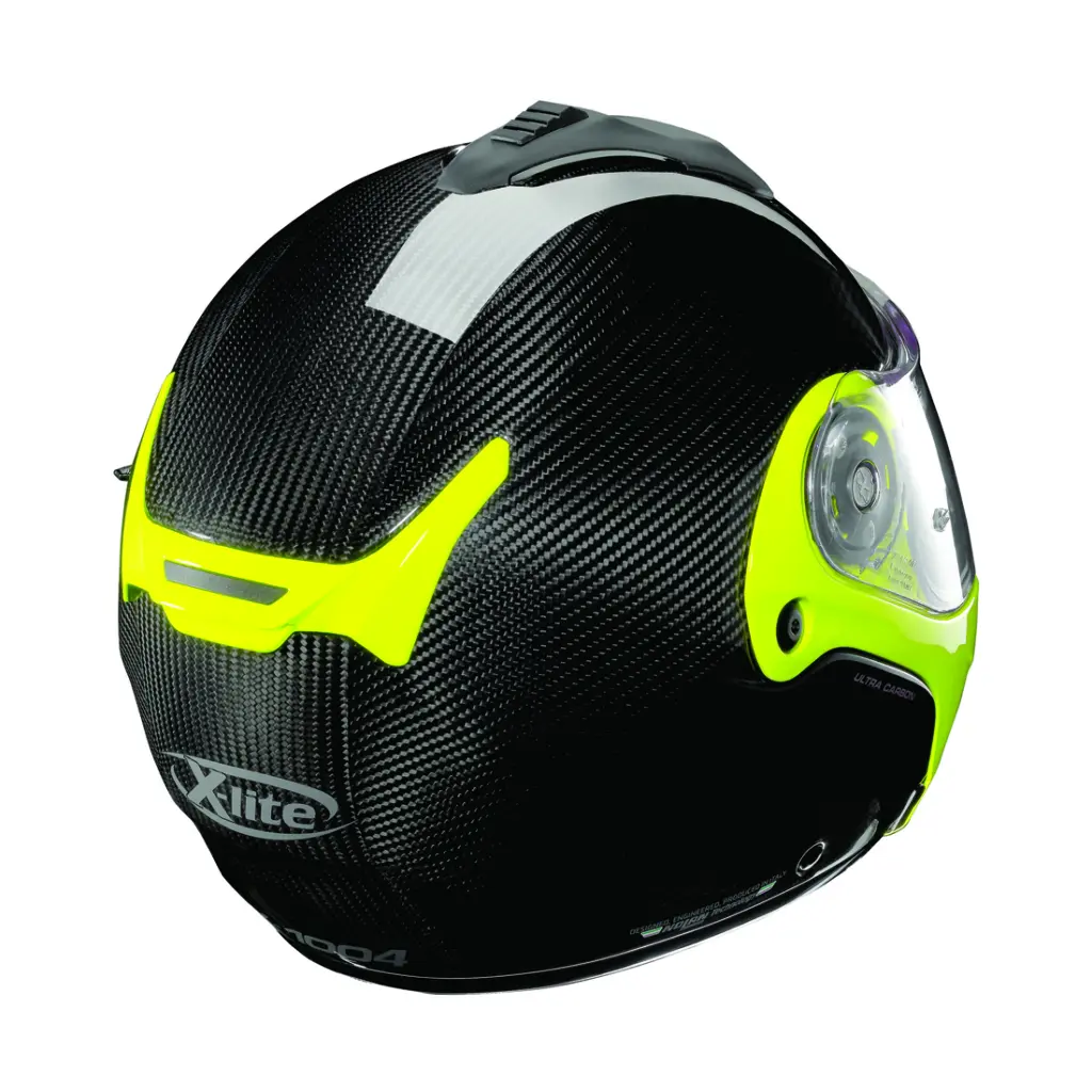 HELMET X1004 ULTRA CARBON - CARBON / FLURO YELLOW SMALL