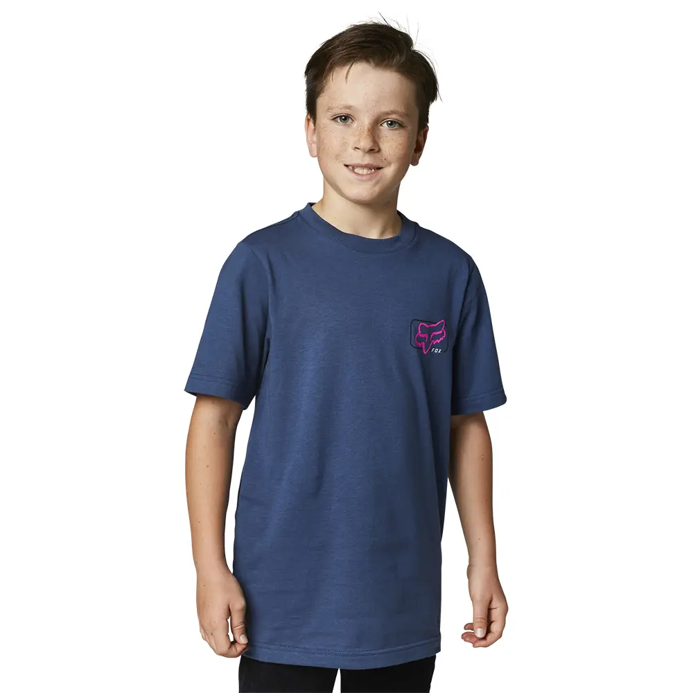 Fox Mirer II Tee Youth Dark Indigo