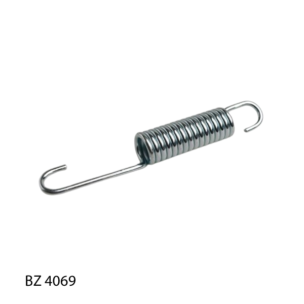 TENSION SPRING HOOK ENDS DIA. 17 x 127 mm LONG DIA. 3 mm WIRE - Image 1