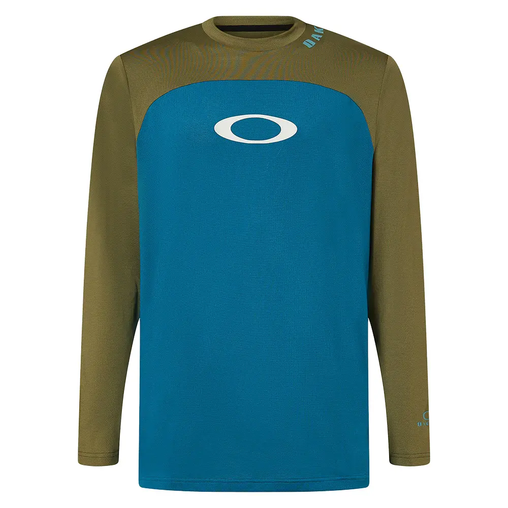 Oakley Free Ride RC LS Jersey Army Green / New Balsam