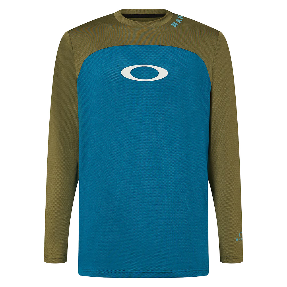 Oakley Free Ride RC LS Jersey Army Green / New Balsam - Image 1