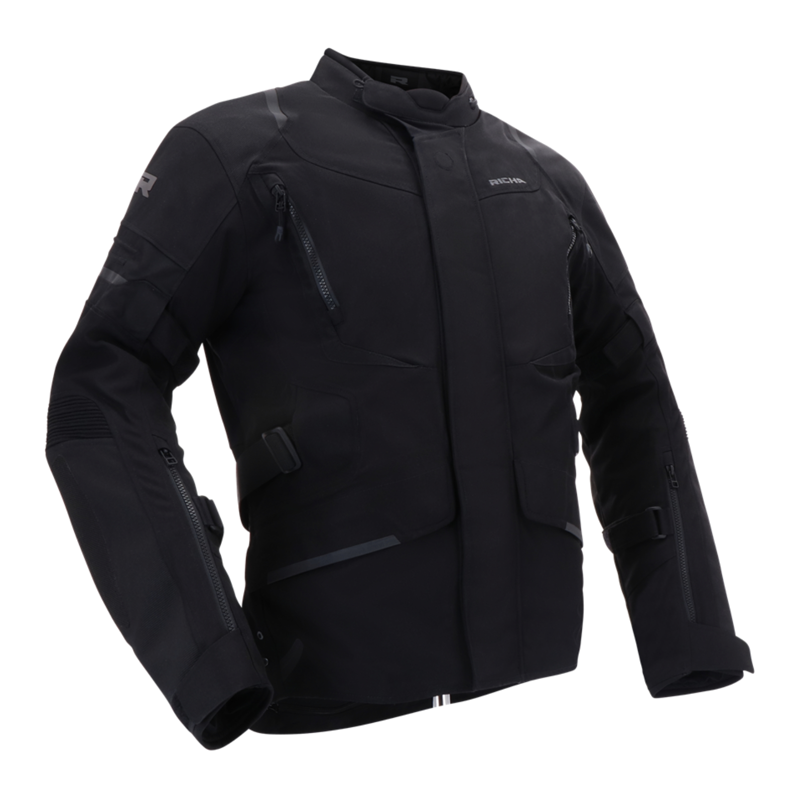 Richa Mens Touring Cyclone 2 Goretex Jacket - Black - Image 3